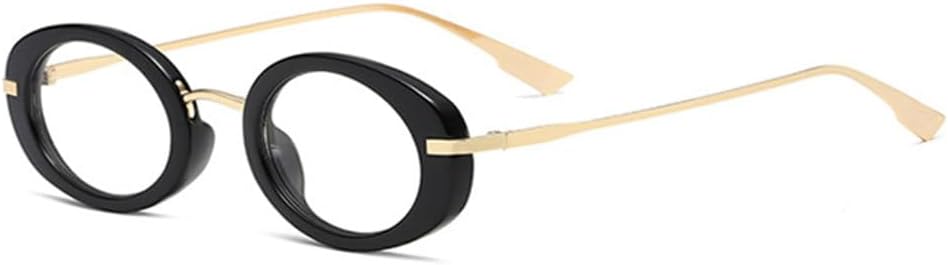 

Ретро-панк мужские овальные солнцезащитные очки женские модные прозрачные линзы цвета океана солнцезащитные очки UV400 мужские трендовые солнцезащитные очки TYUVIVO, Black Clear