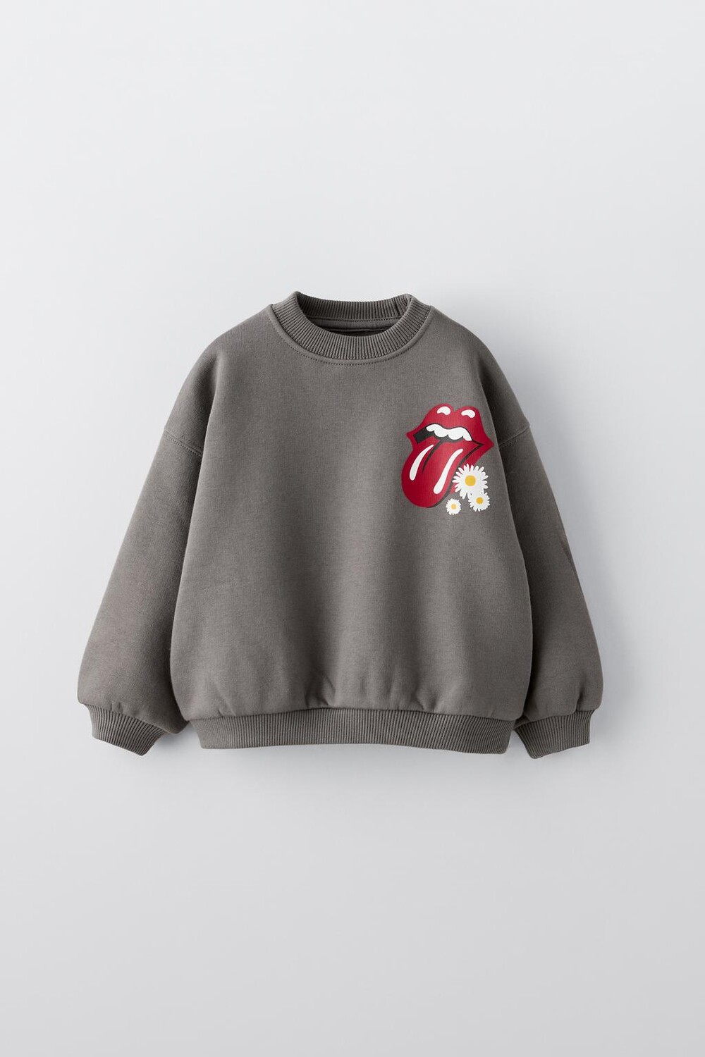 

Rolling stones толстовка ZARA, антрацитово-серый