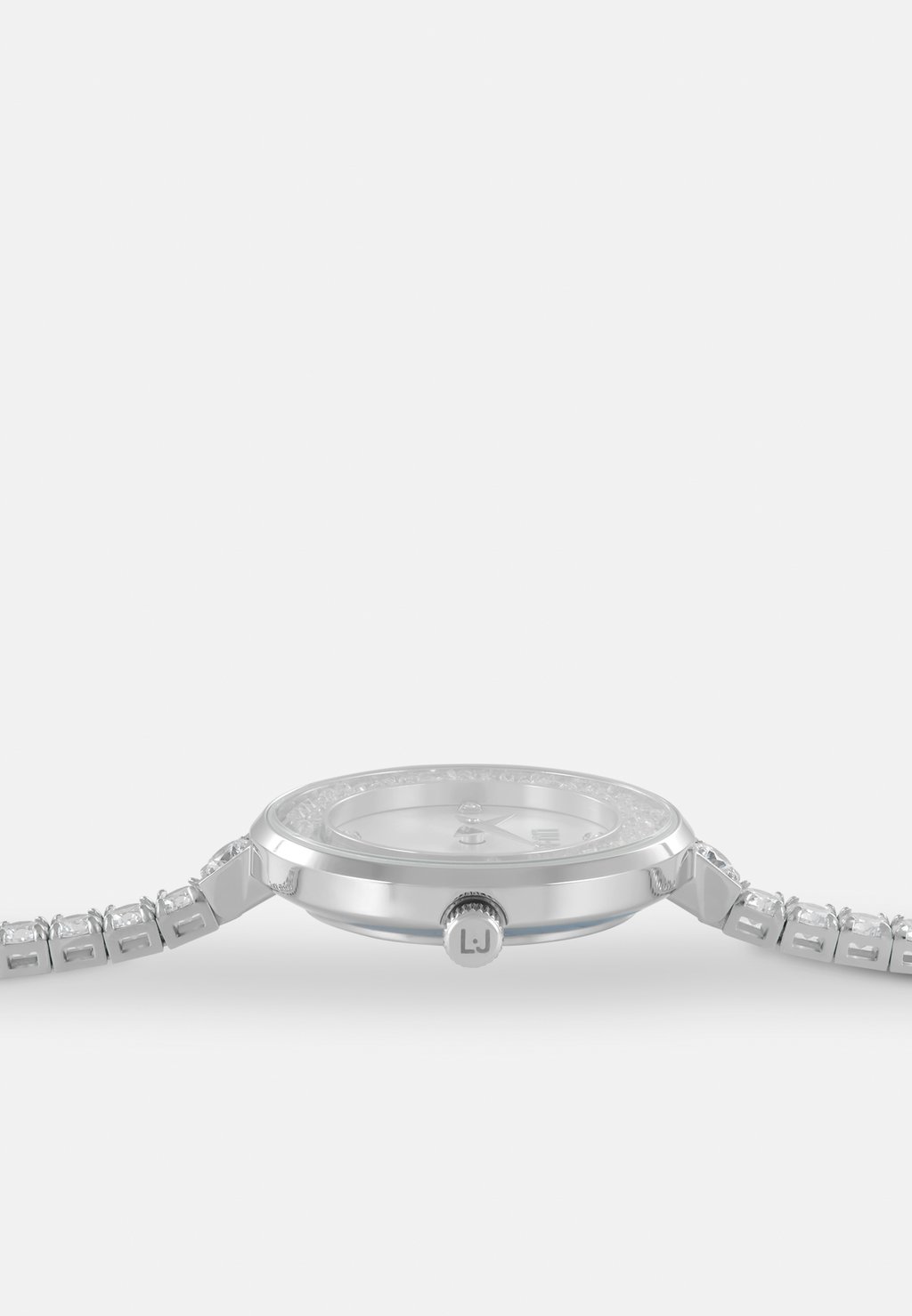 

Часы WITH CRYSTALS LIU JO, серебристый