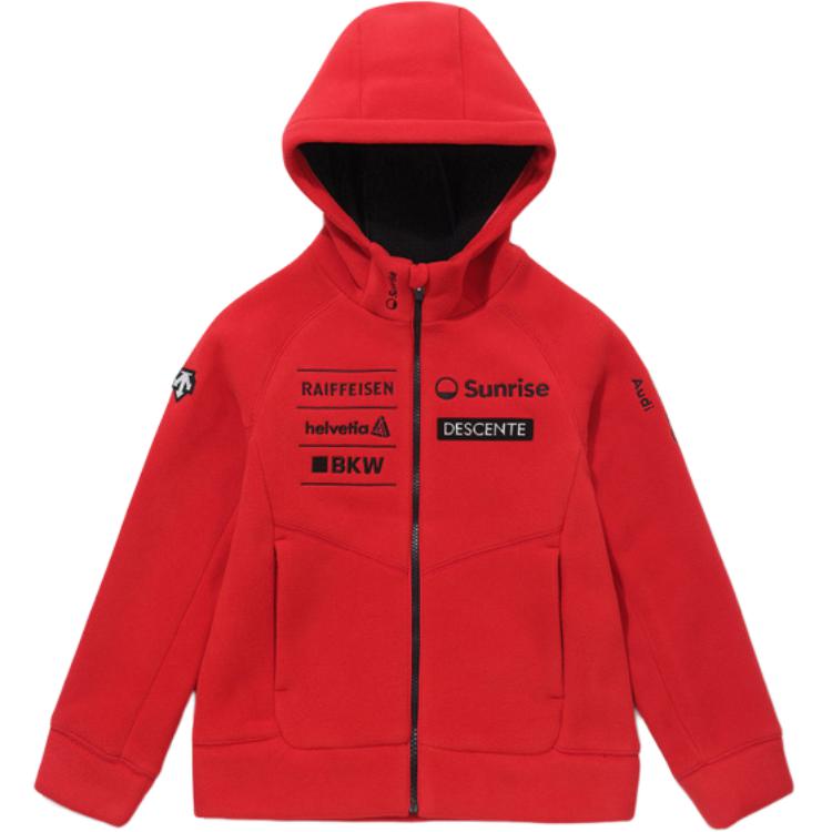 

SWISS SKI Куртки и Пальто Unisex DESCENTE, красный