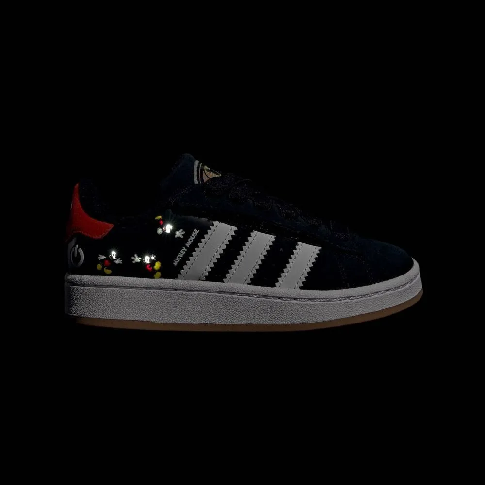 Детские кроссовки Disney Mickey Mouse Canvas 00s со светодиодной подсветкой / Adidas Disney... Adidas, black — фото 4