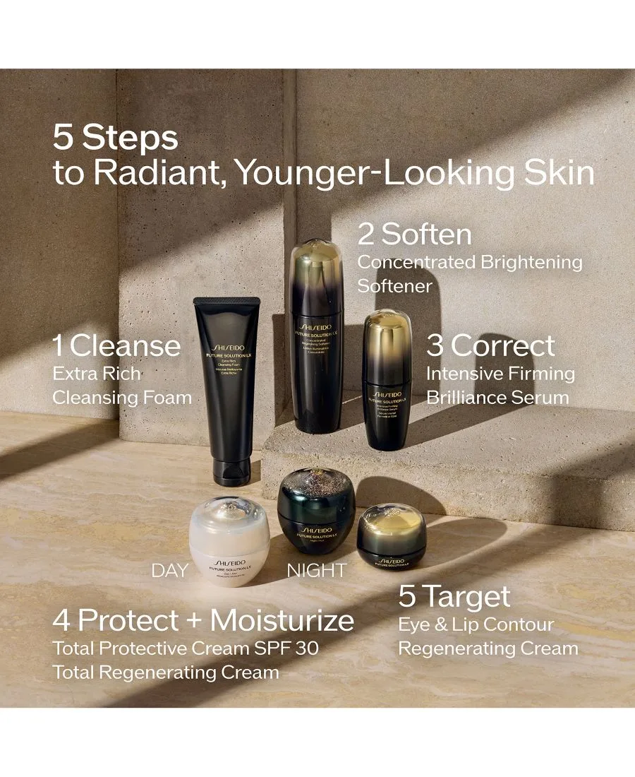 Shiseido Сменный блок крема для полной регенерации кожи Future Solution LX, 1,7 унции — фото 4