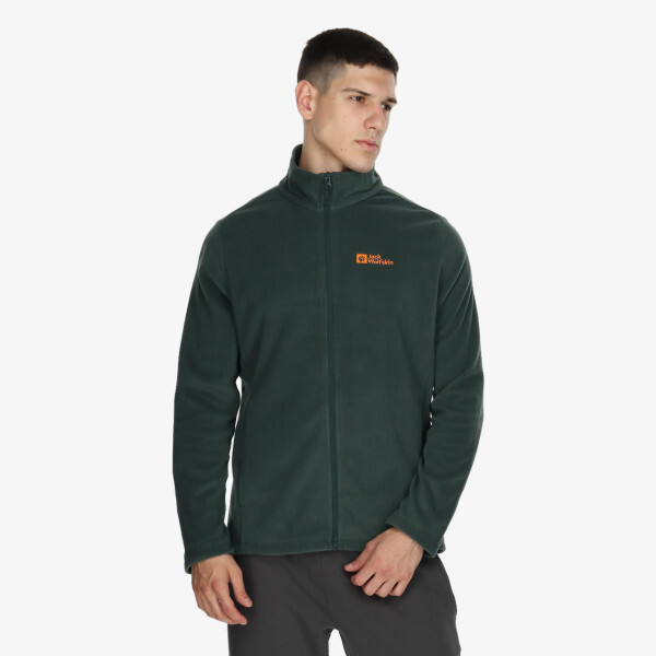 

Толстовка на полной молнии Jack Wolfskin, зеленый