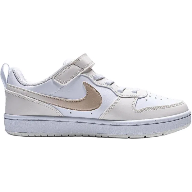 Кроссовки для скейтбординга Court Borough Low top White Umber Kids' Nike — фото 3