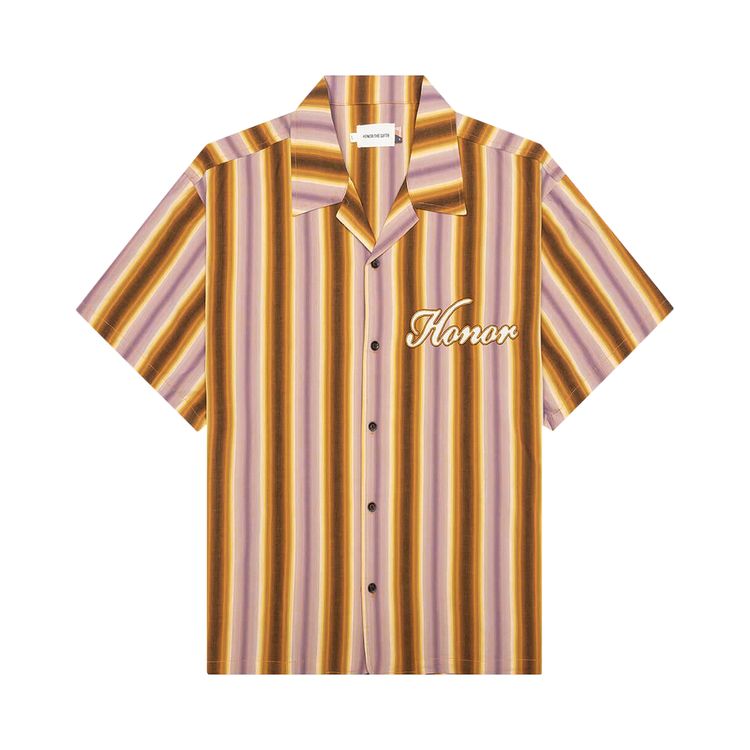 

Рубашка Honor The Gift Auto Shop Camp Shirt 'Brown', коричневый