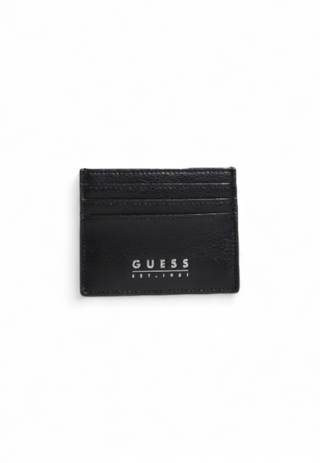 

Картхолдер мужской GUESS кожаный, черный