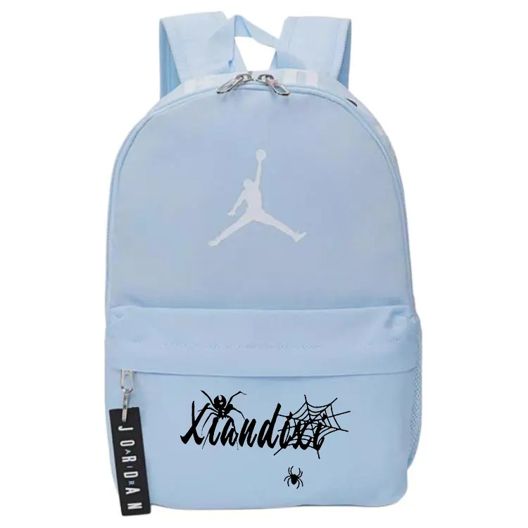 

Jordan Полиэстеровый рюкзак Unisex Blue, Spider