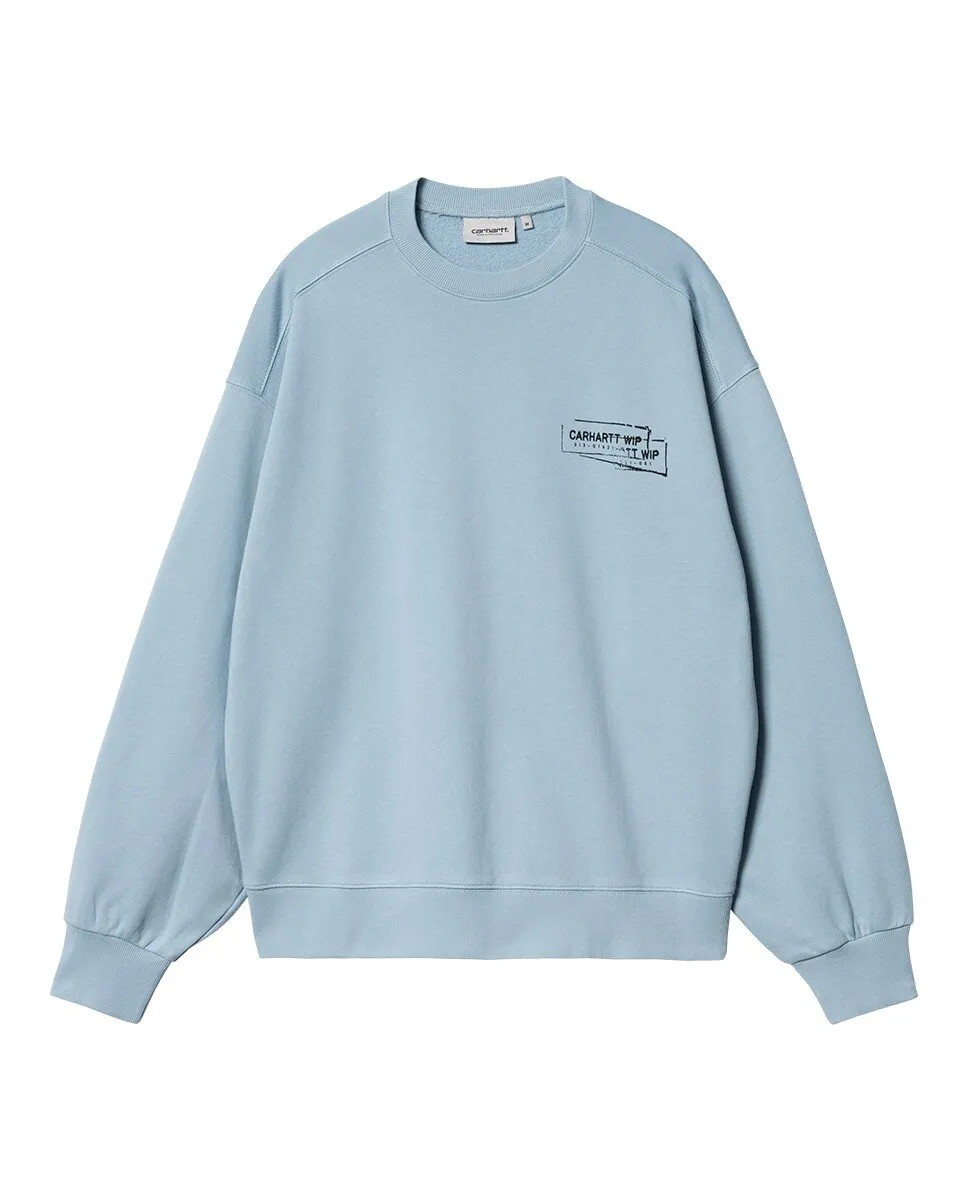 

Толстовки со штампом Carhartt WIP, синий