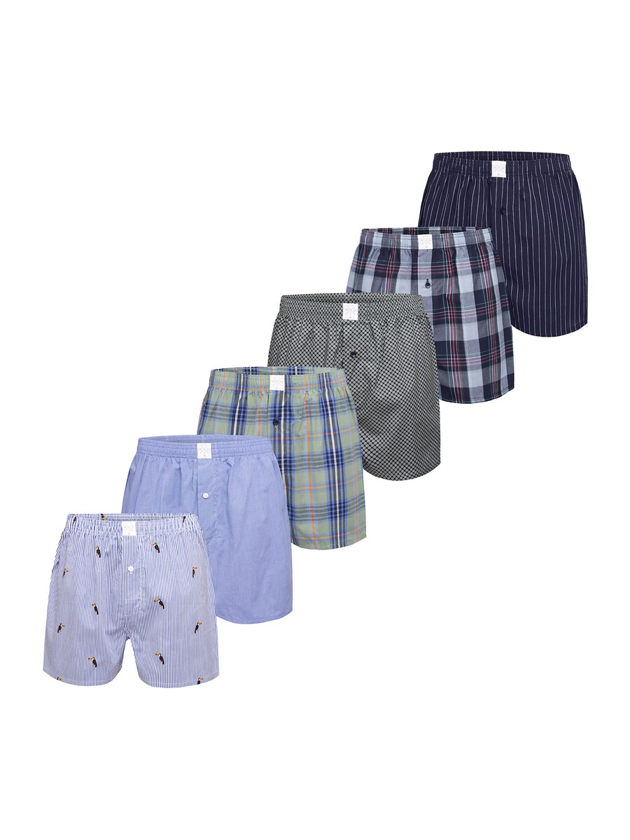 

Шорты-боксеры MG-1 Boxer shorts Classics, цвет navy/light blue/khaki
