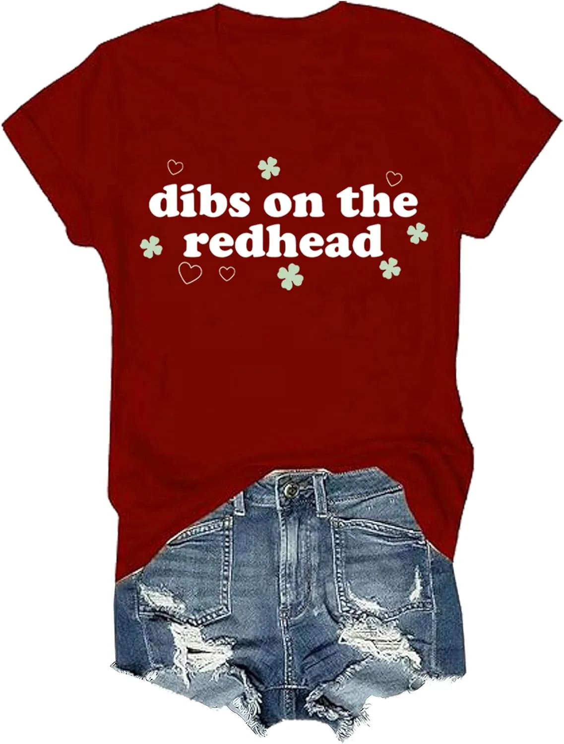 Футболка Dibs On The Redhead, St Patrick's Day