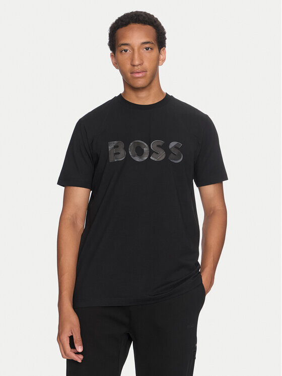 

Футболка свободного кроя Boss, черный