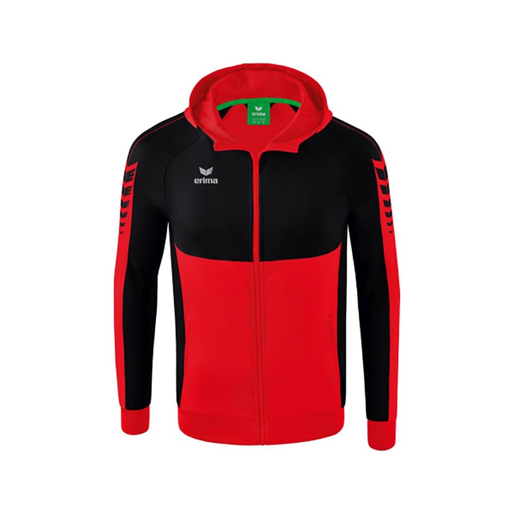 

Толстовка Erima Six Wings Training Full Zip, красный