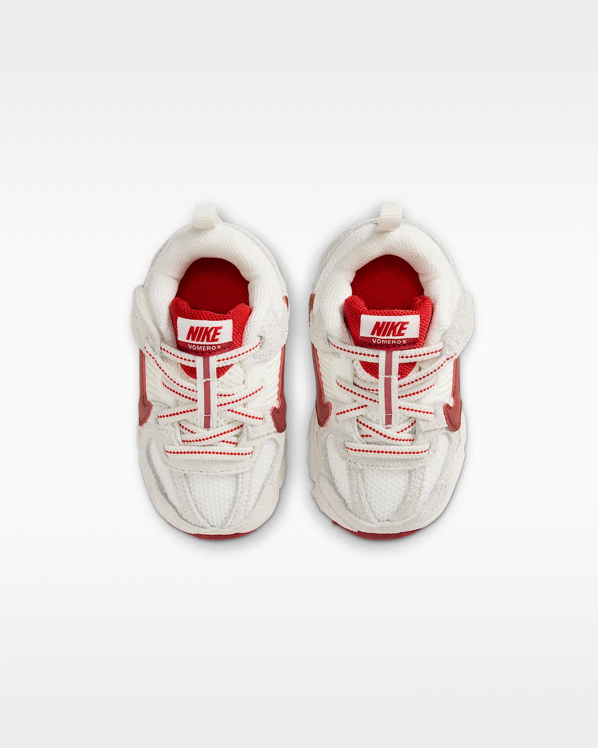 Кроссовки Nike Vomero 5 SE для малышей, Sail/Glacier Blue/University Red — фото 4
