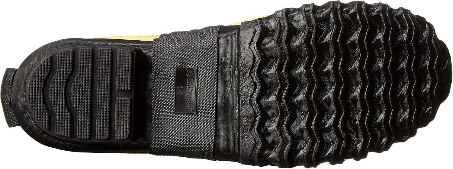 Мужские утепленные сапоги LaCrosse Storm Hip 31 с стальным носком, оснащенные пенным утеплителем, выполненные из натурального каучука и с подошвой Trac-Lite с хорошим сцеплением, черный — фото 4