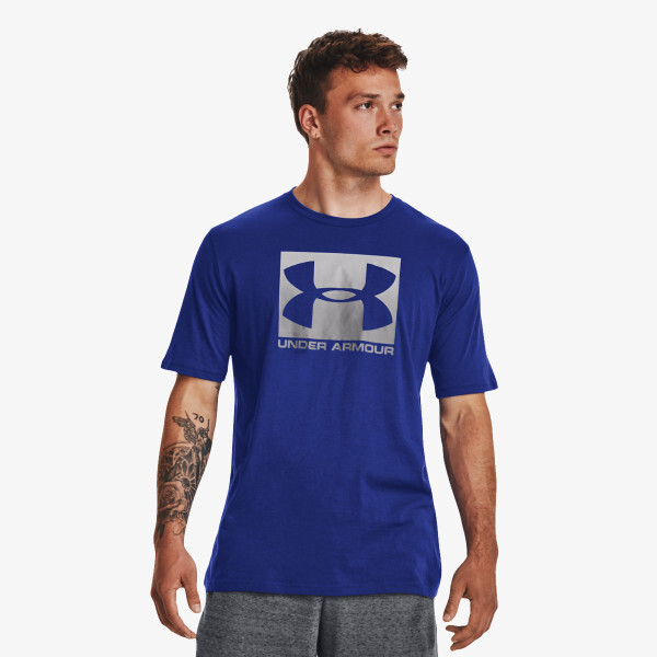 

Футболка мужская ua в коробке в спортивном стиле с коротким рукавом Under Armour, синий