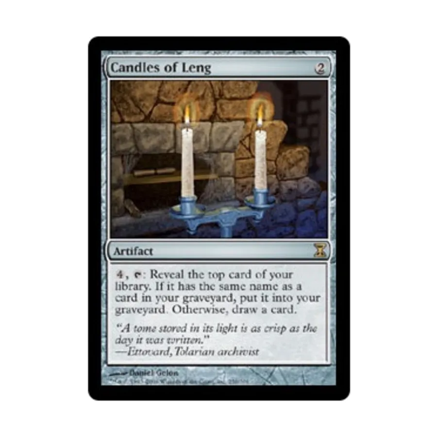 

CCG Свечи Ленга (клавиша R), MTG - Time Spiral