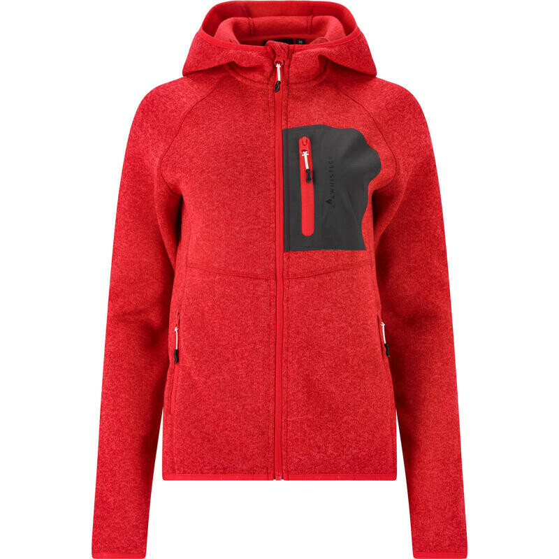 

Куртка флисовая Whistler, цвет rot/schwarz