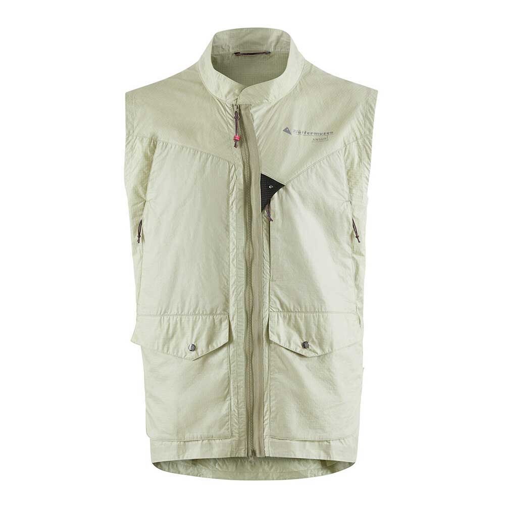 

Жилет Klättermusen Ansur Wind Vest, зеленый