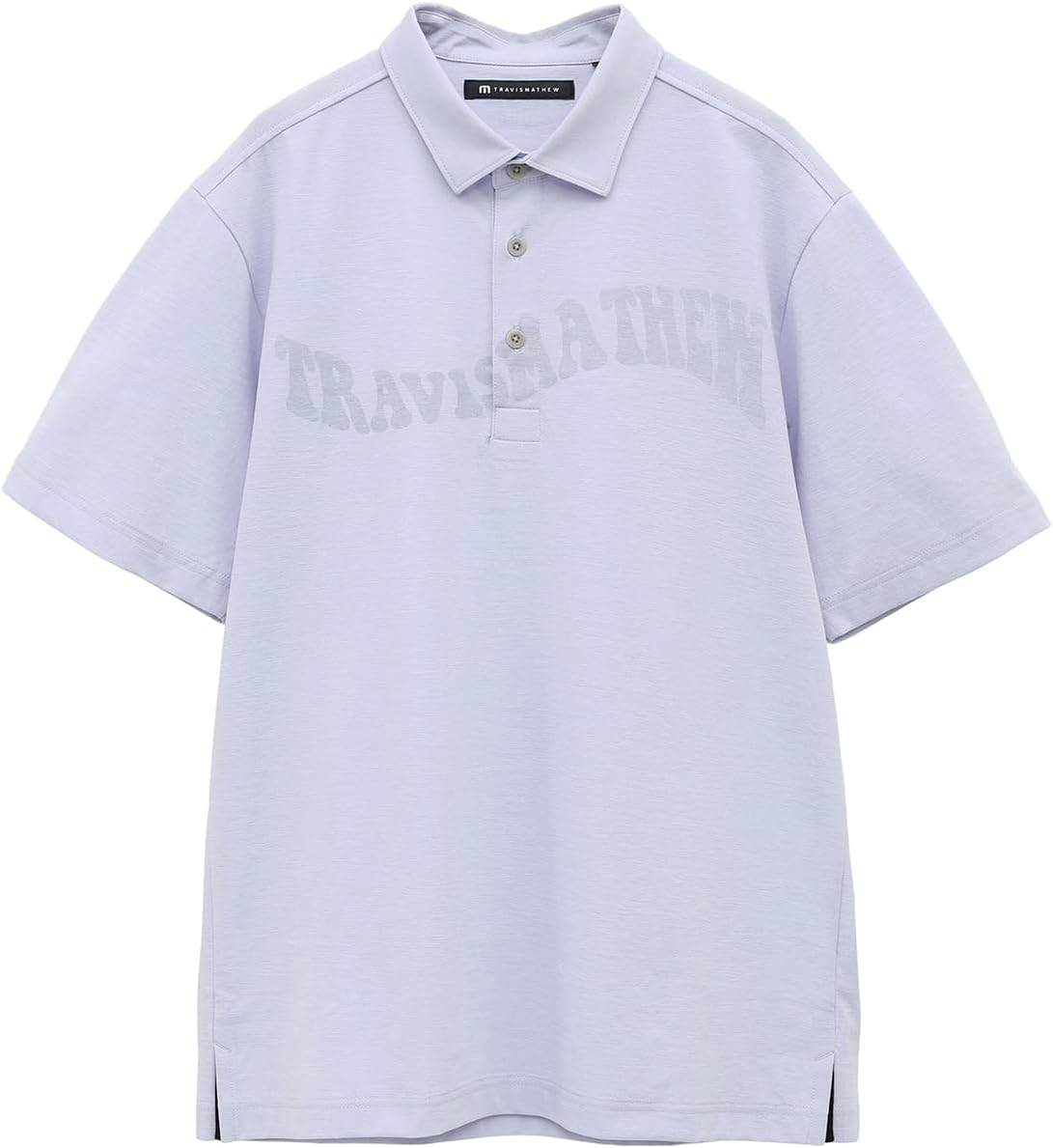 

Мужская рубашка-поло с коротким рукавом (влагоотводящая, быстросохнущая) / для гольфа / 7AL027 Travis Mathew, синий