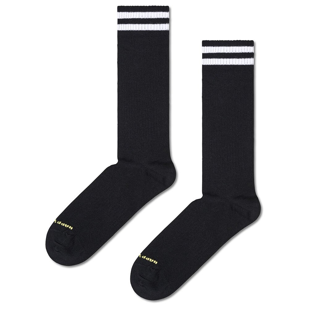 

Носки Happy Solid Sneaker Thin Crew, черный