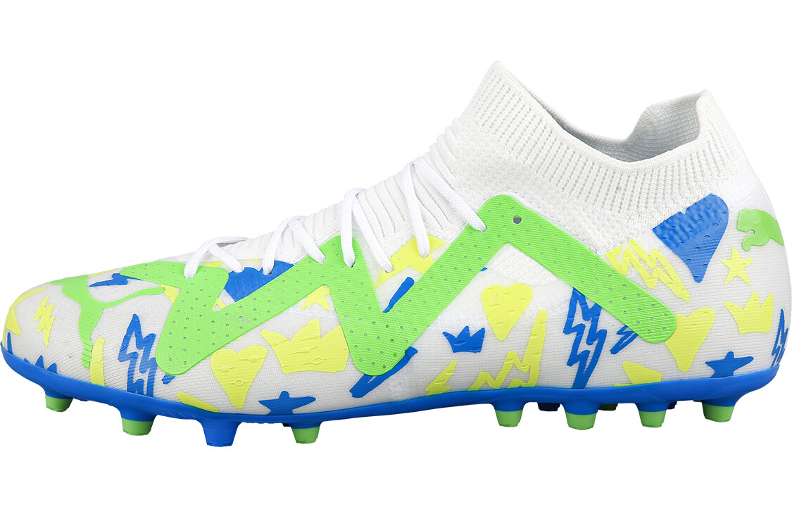 

Футбольные бутсы Puma Future Match Мужской, белый/желтый/зеленый