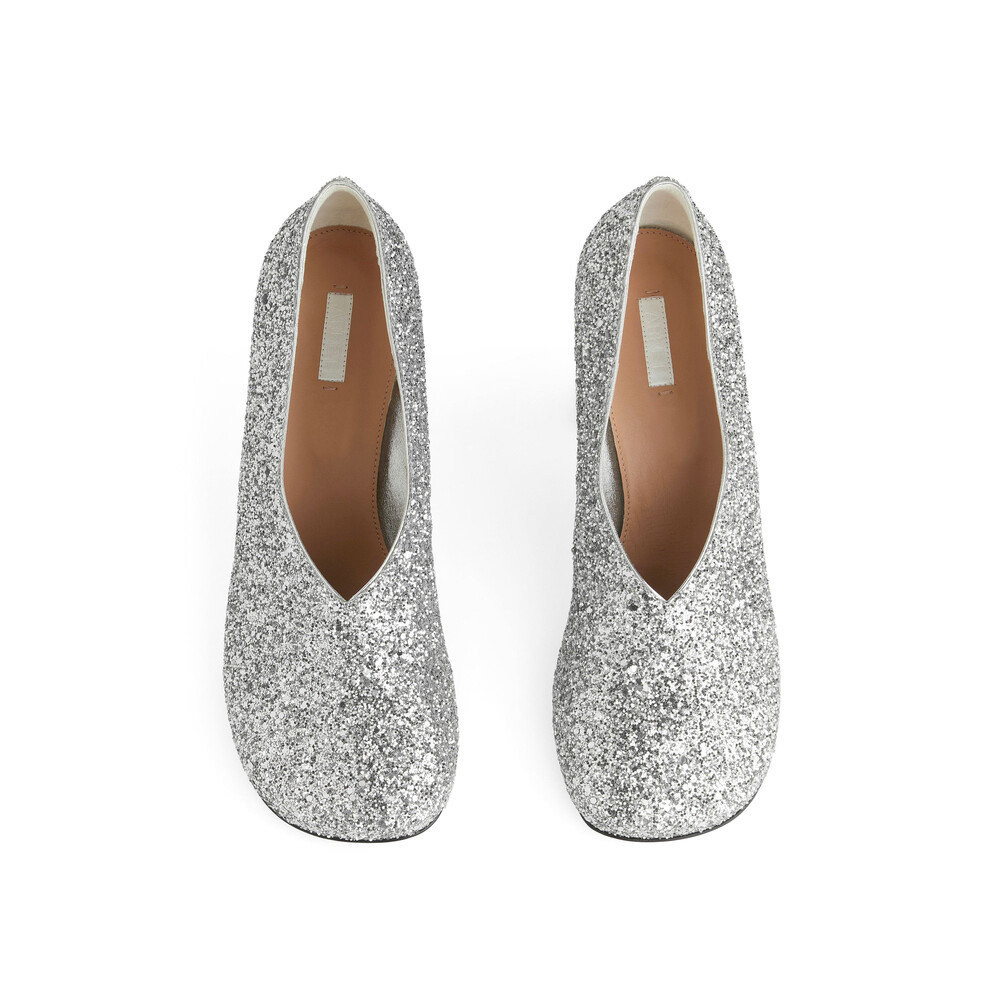 

Туфли женские Arket с блестками, серебряный