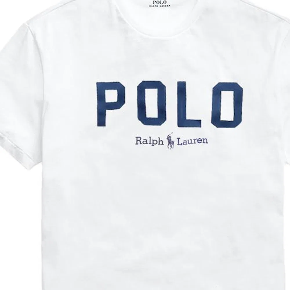Футболка Polo Ralph Lauren белая — фото 4