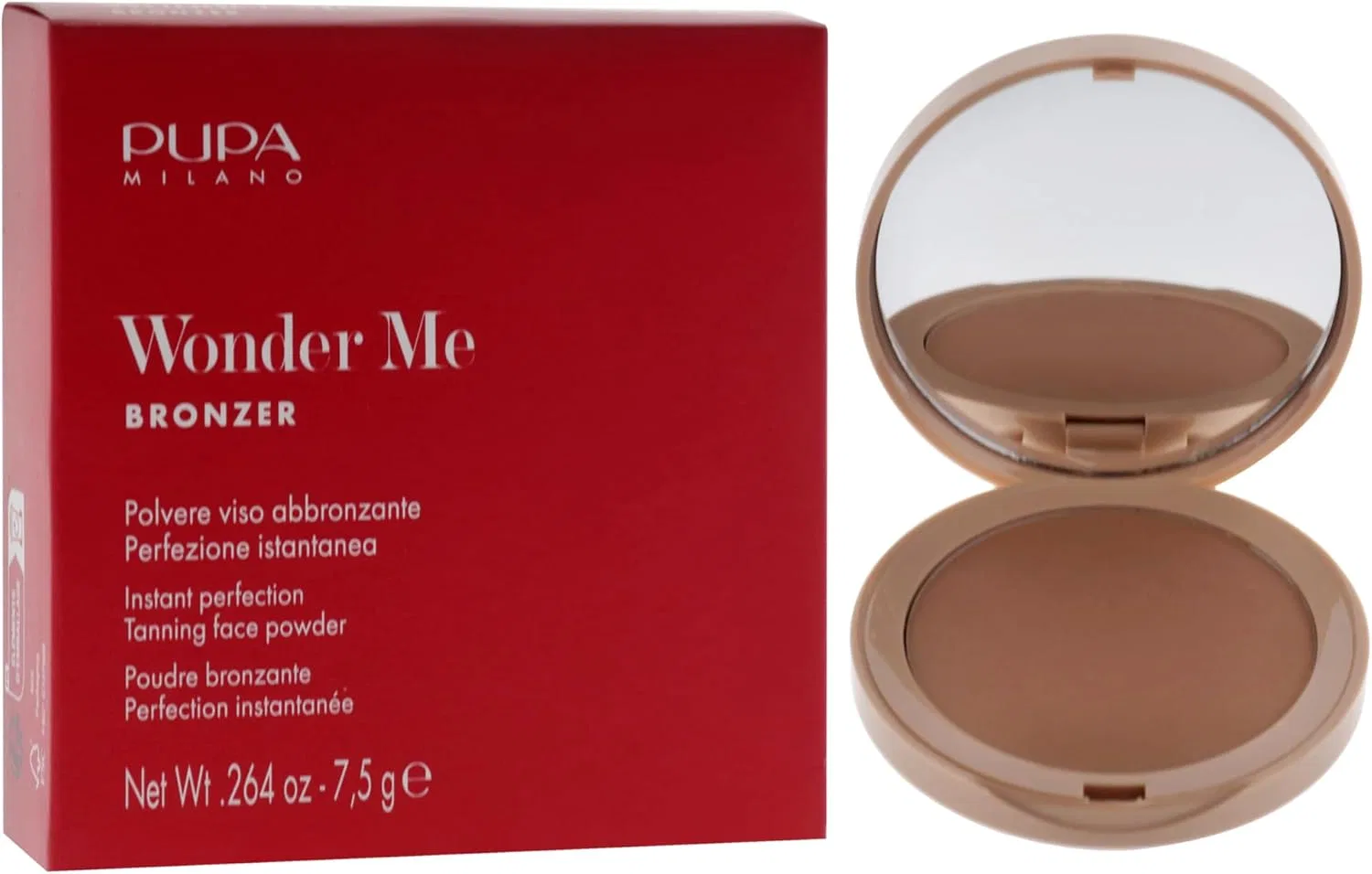 Бронзер Pupa Milano Wonder Me Matte, оттенок Medium Neutral, 7.5 г — фото 3
