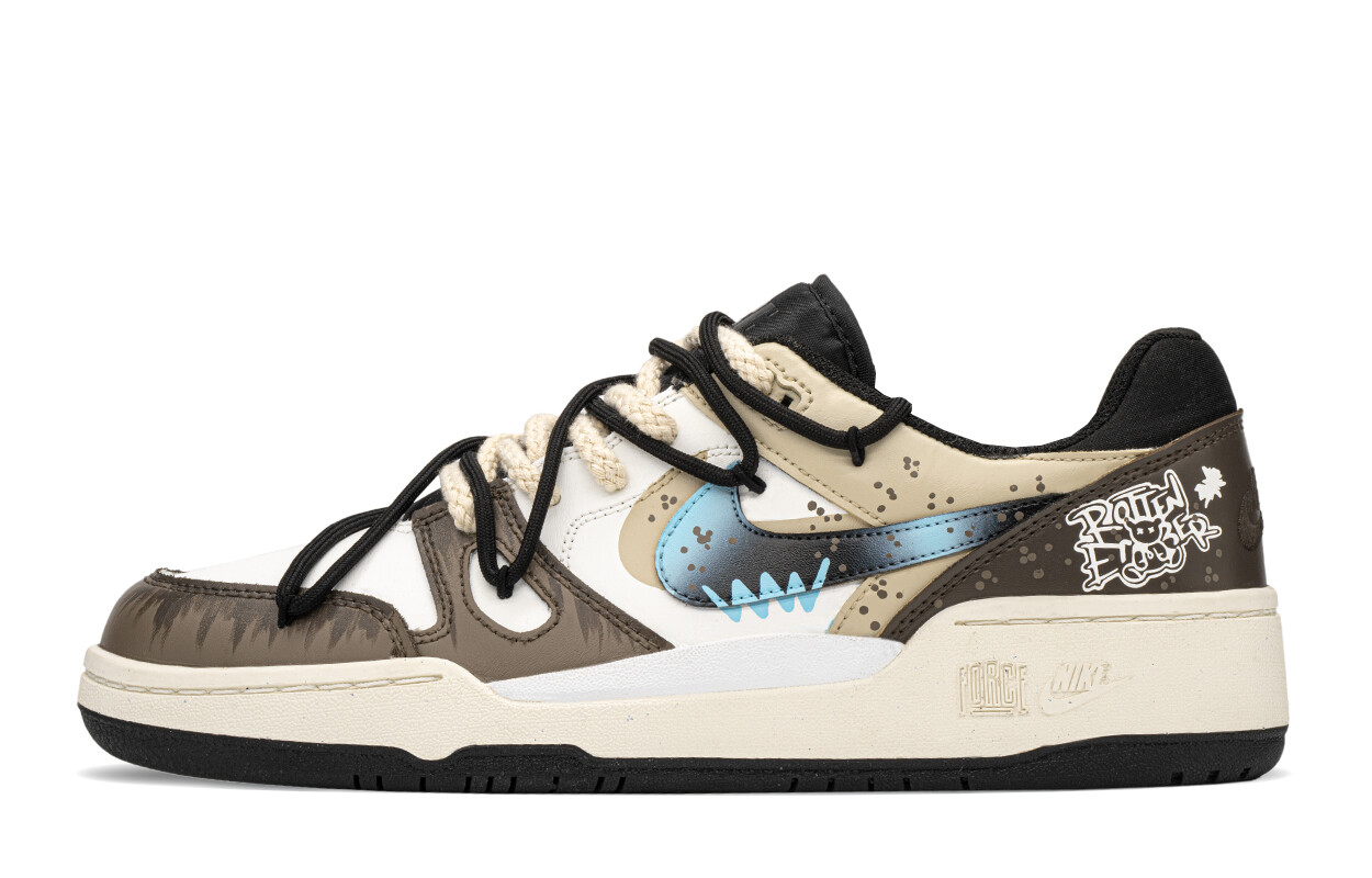 

Мужские кроссовки для скейтбординга Full Force Low Top Black/Brown Nike