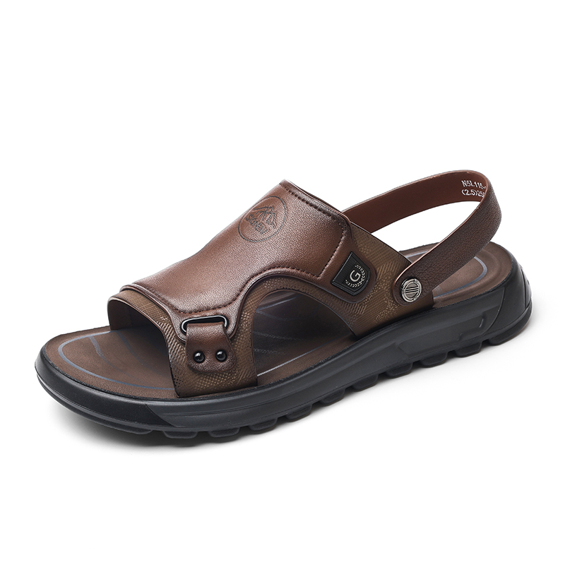 

Cigna Пляжные сандалии мужские черные/желто-коричневые, цвет Yellow Brown
