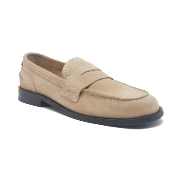 

Кожаные мокасины Louon Gant, бежевый
