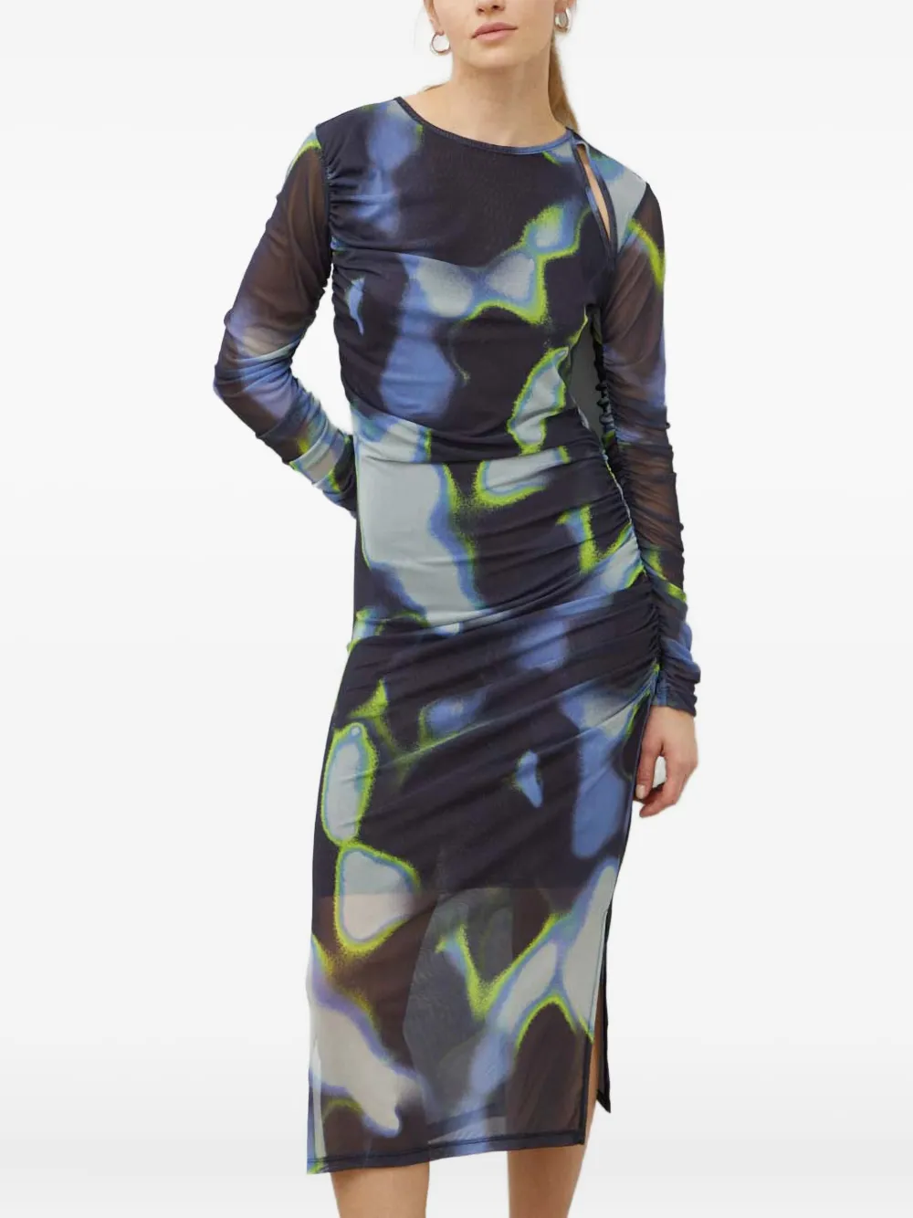 

Платье со сборками Day Birger Et Mikkelsen, черный