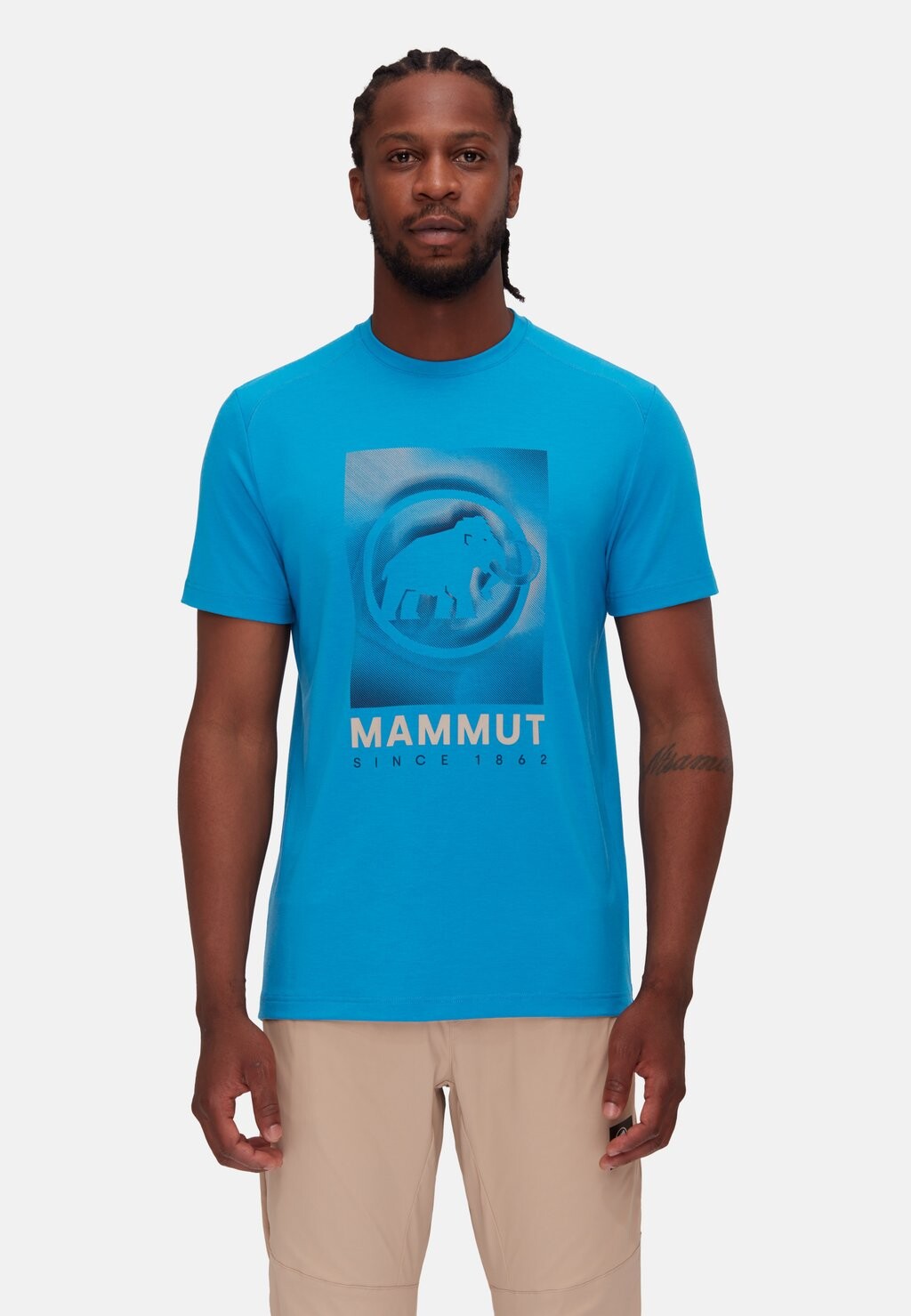 

Футболка с принтом Trovat Mammut, цвет glacier blue