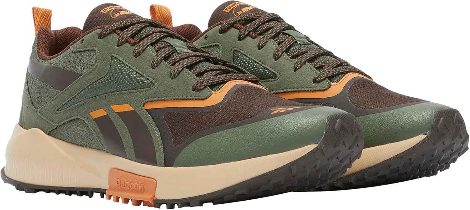 Мужские кроссовки Reebok Lavante Trail 2, Breakaway Green Dark Brown Tan — фото 2