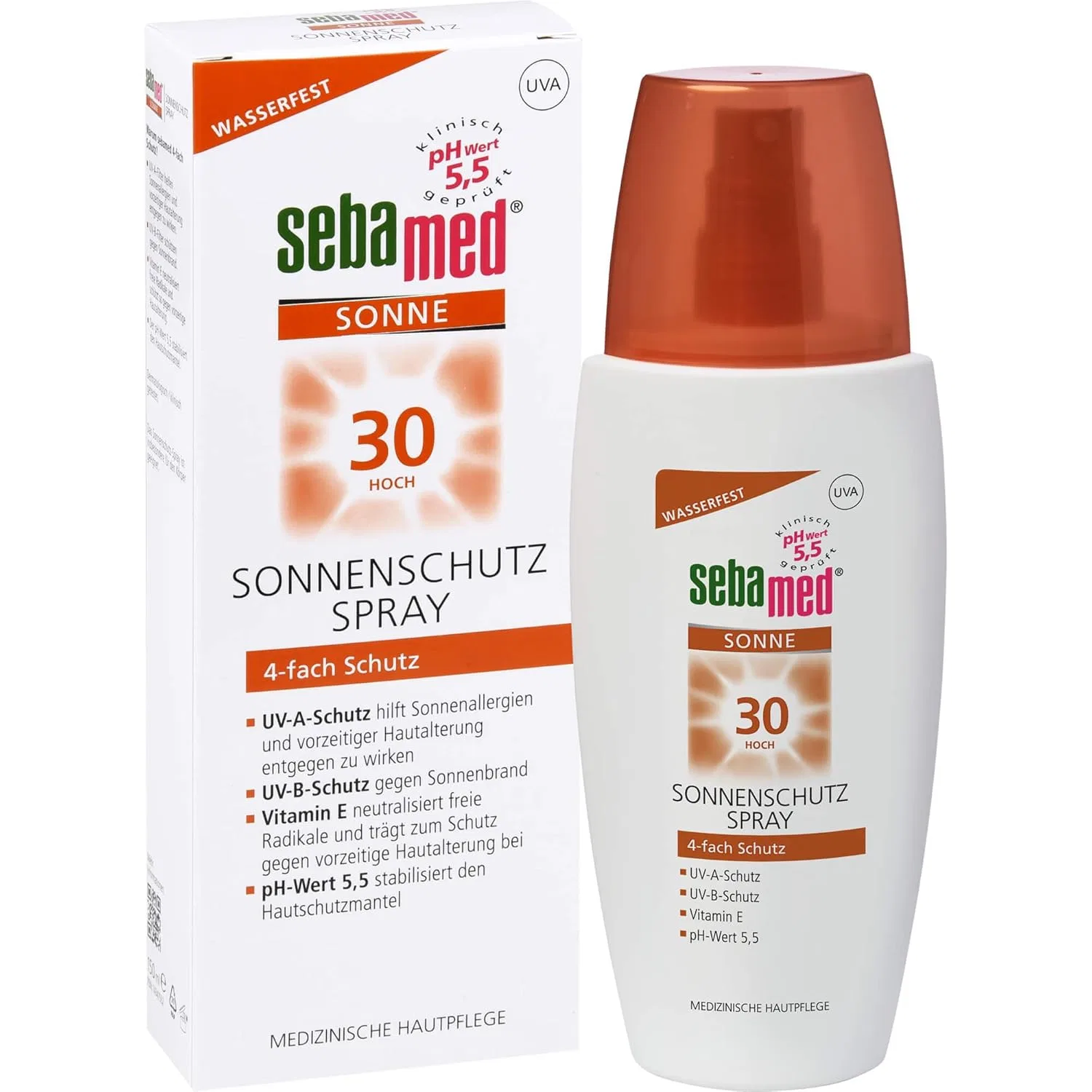 Солнцезащитный спрей SPF 30 от Sebamed Sebamed — фото 3