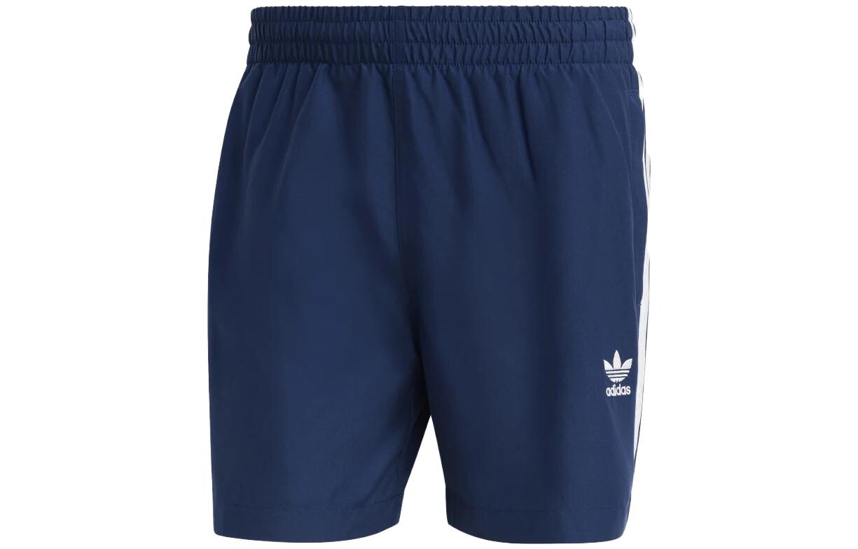 Классические повседневные шорты с тремя полосками, мужские, синие Adidas Originals, синий