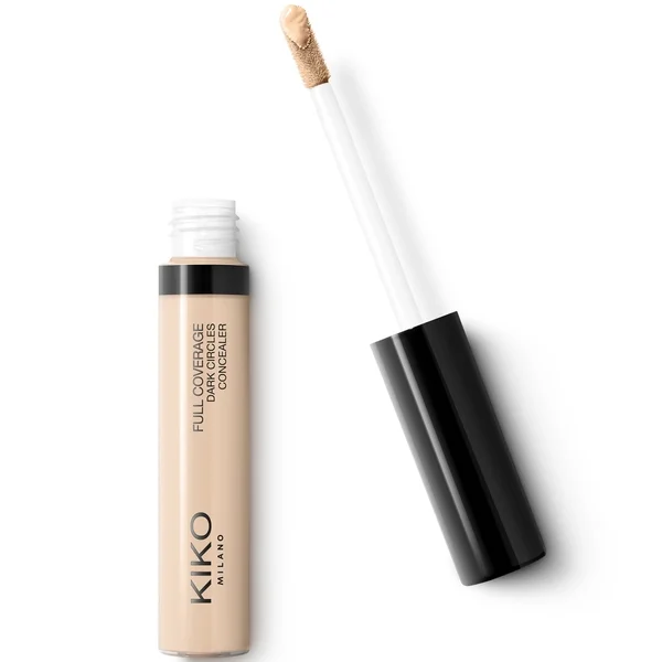 

Жидкий консилер полного покрытия вокруг глаз и лица Kiko Milano, 8 мл., цвет 03 light neutral