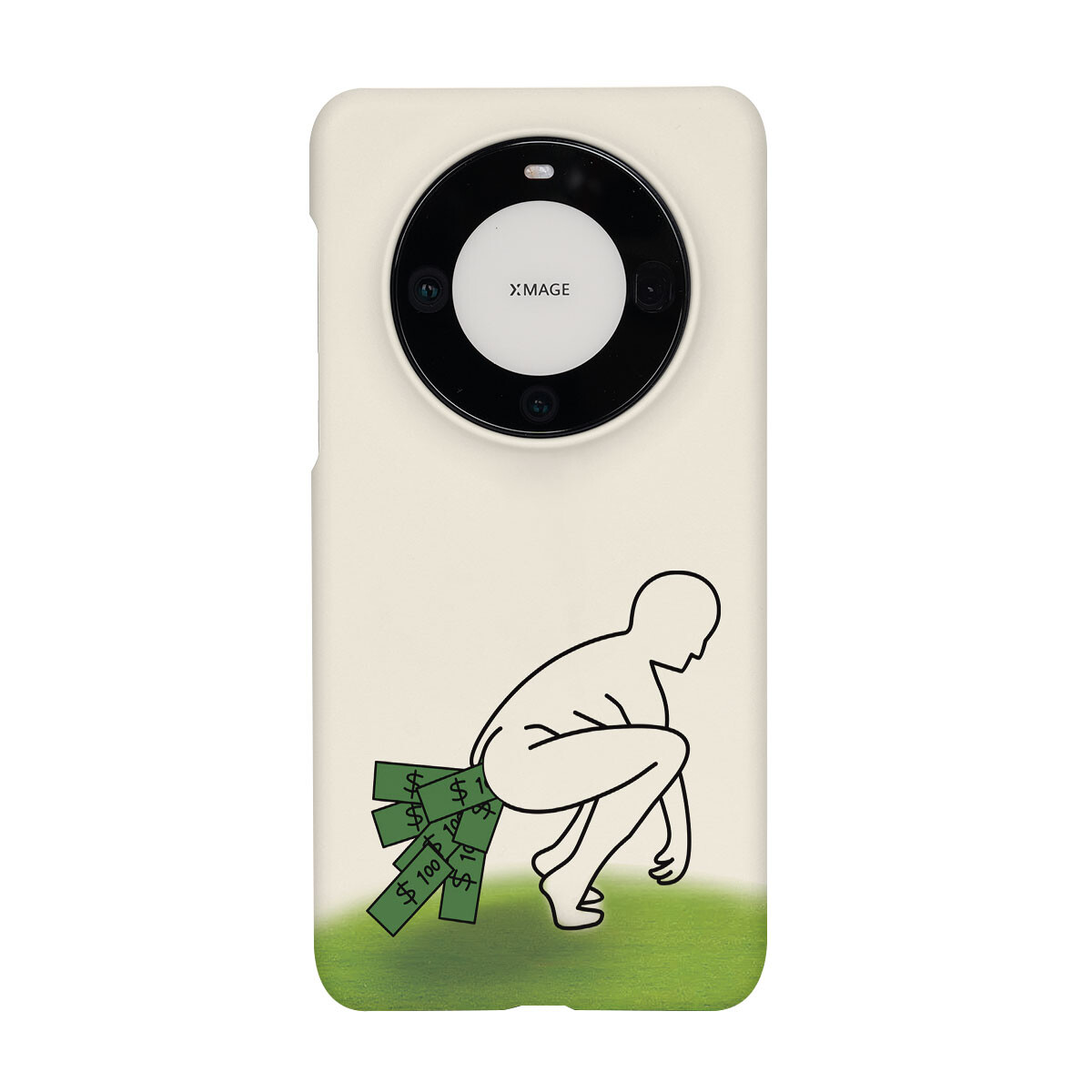 

Чехол для телефона Keshami, Green Coin People