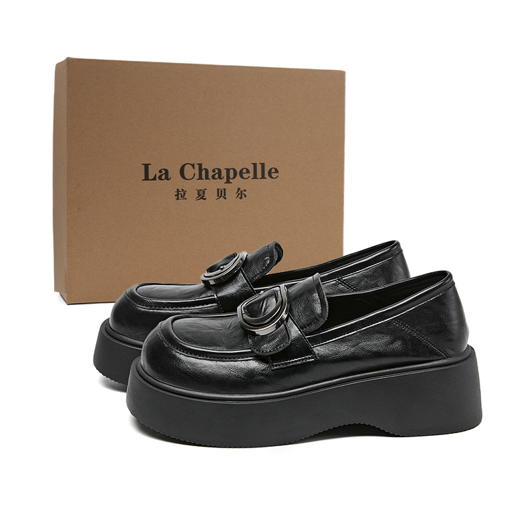 La Chapelle Лоферы женские 4,8 см, черные
