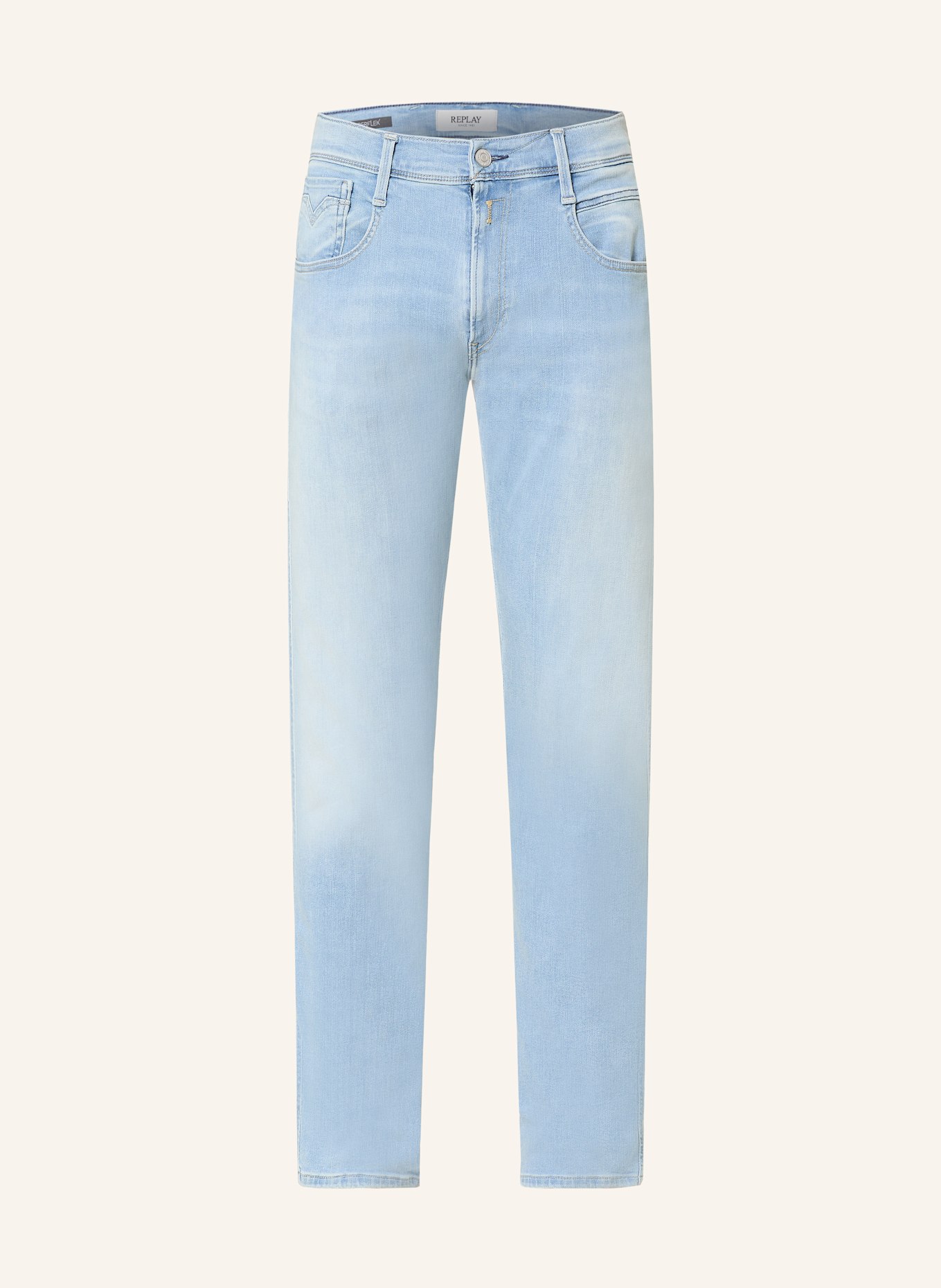 

Джинсы anbass slim fit Replay, голубой