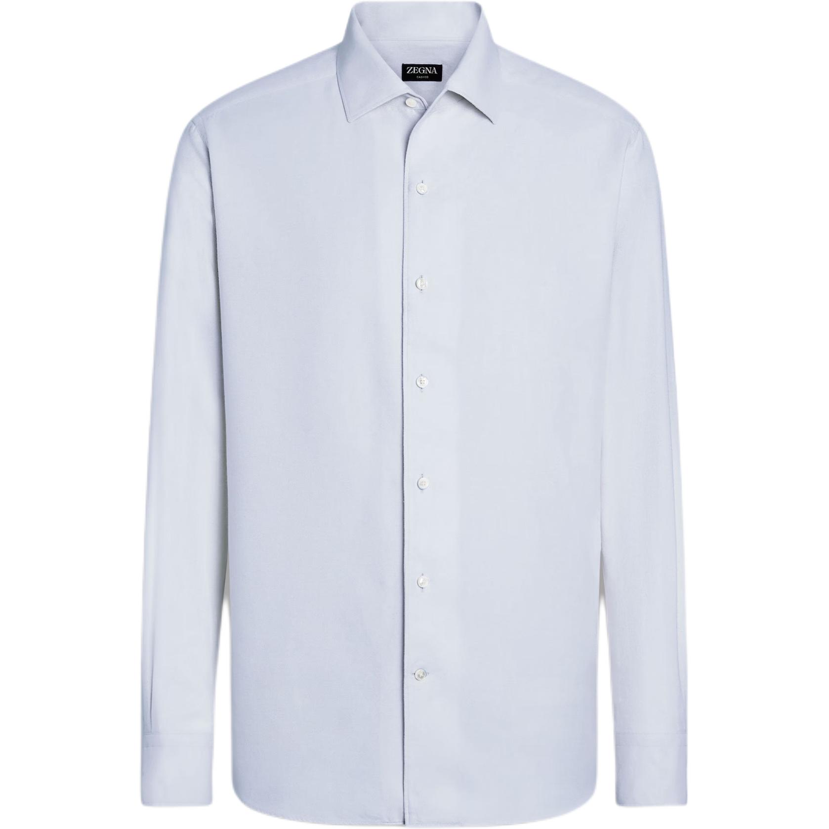

Рубашка с застежкой на пуговицы Ermenegildo Zegna, светлый синий