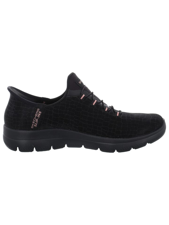 Тапочки Skechers, черный — фото 3