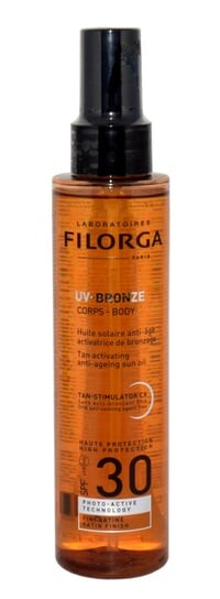 

Уф-Бронзовое Антивозрастное Солнечное Масло Для Тела Spf30 150 Мл Filorga