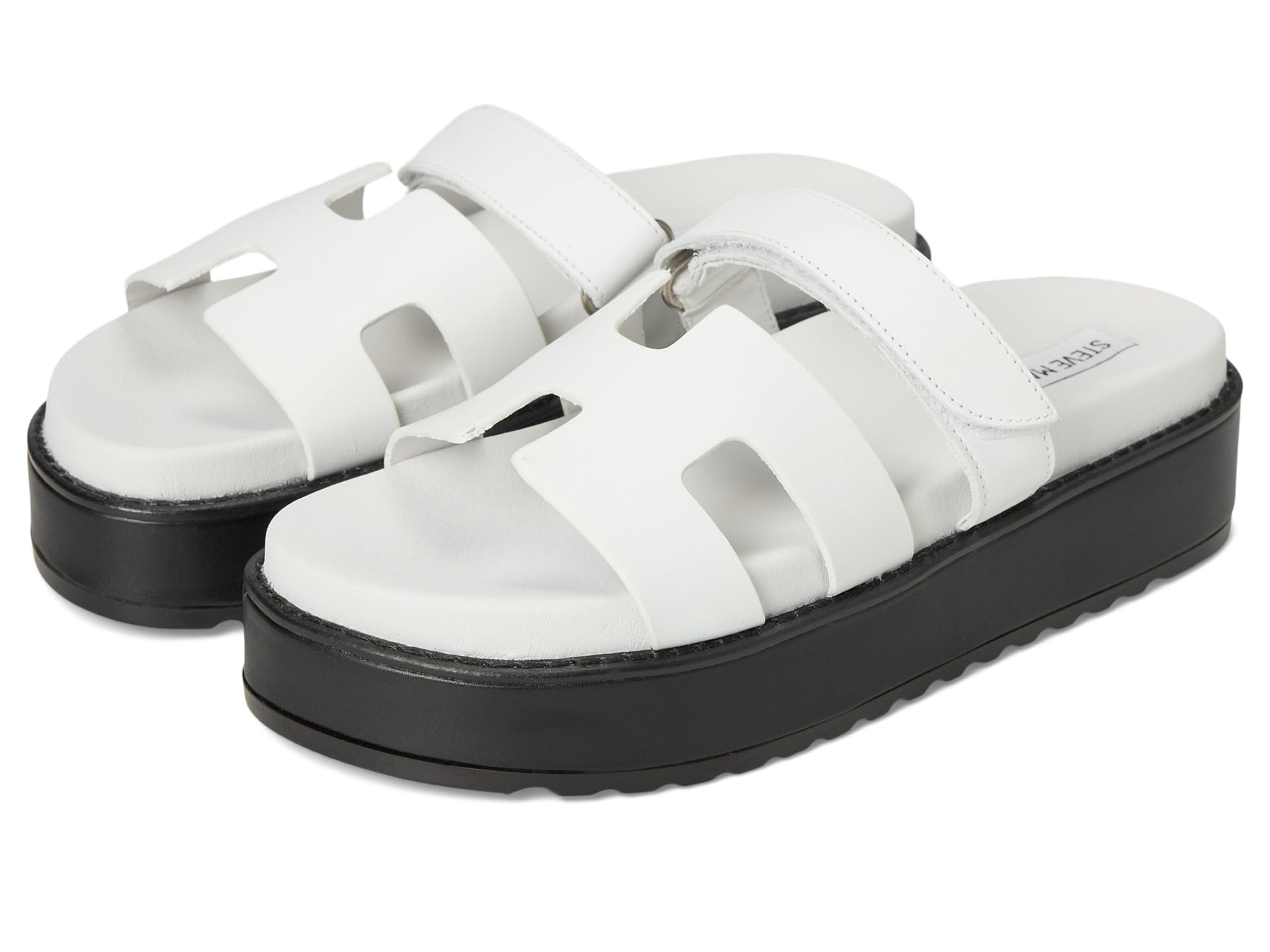 Сандалии Steve Madden Bigmayven, цвет White Leather