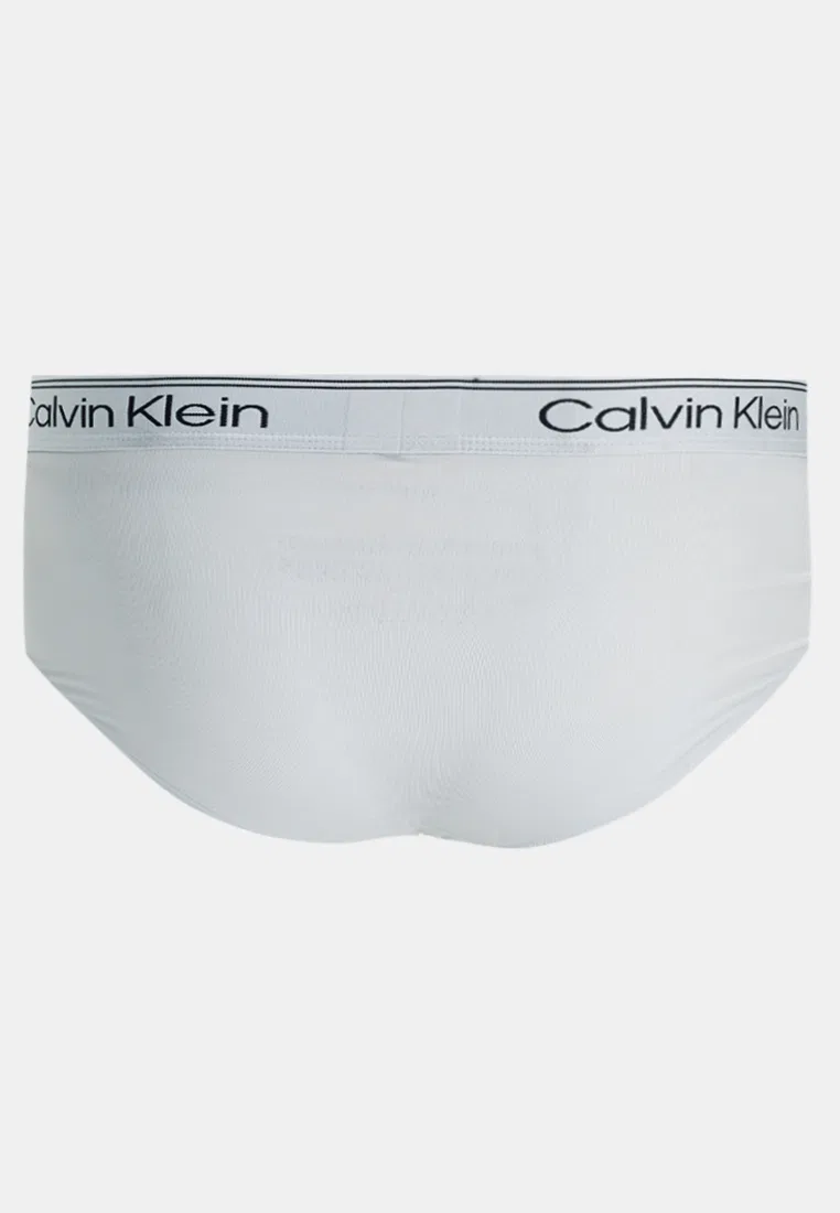 Трусы, микрофибра, стрейч, набор 3 шт., мужские Calvin Klein, мультиколор — фото 3