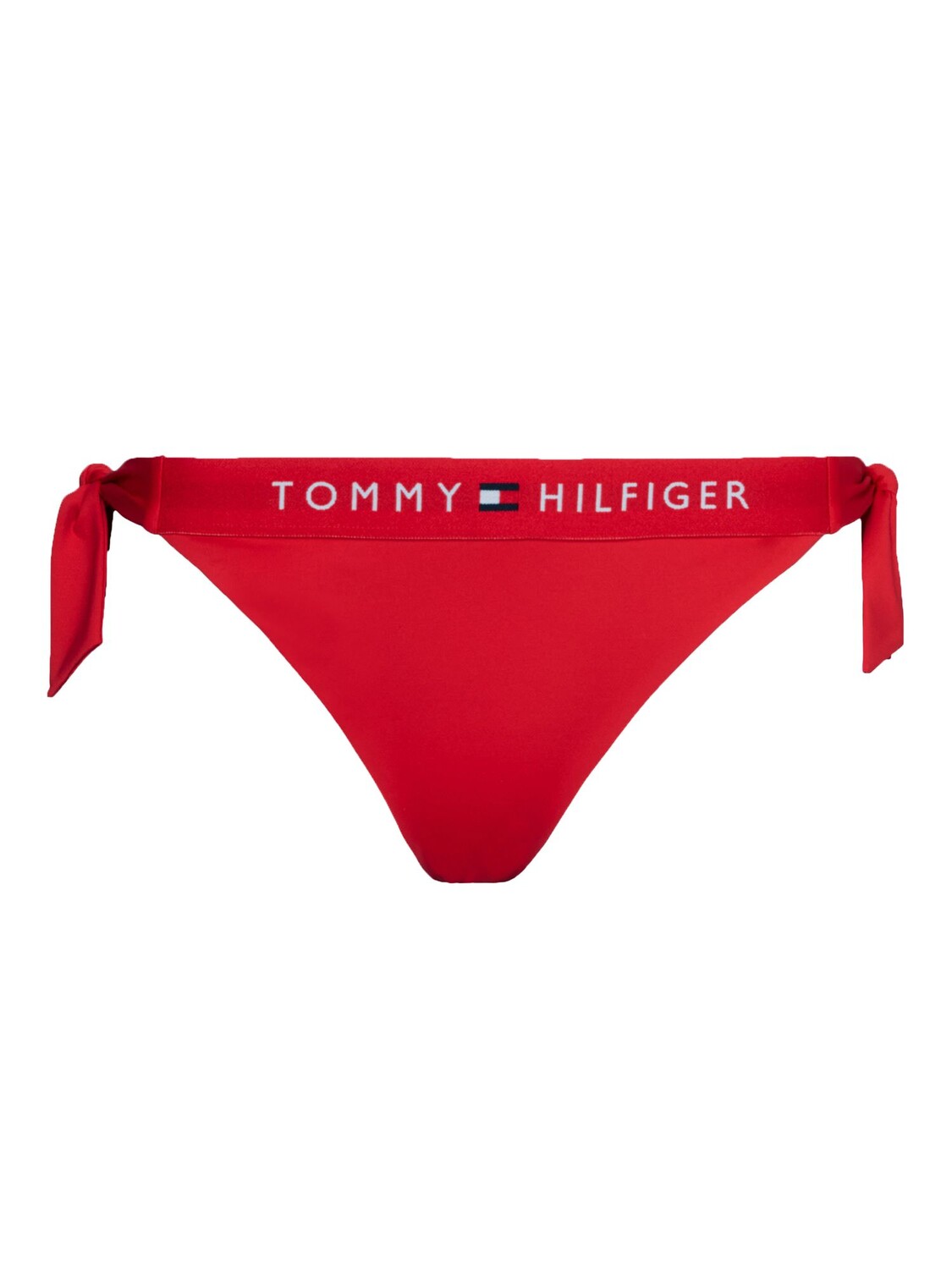 Плавки бикини Tommy Hilfiger Cheeky с завязками по бокам, основной красный — фото 3