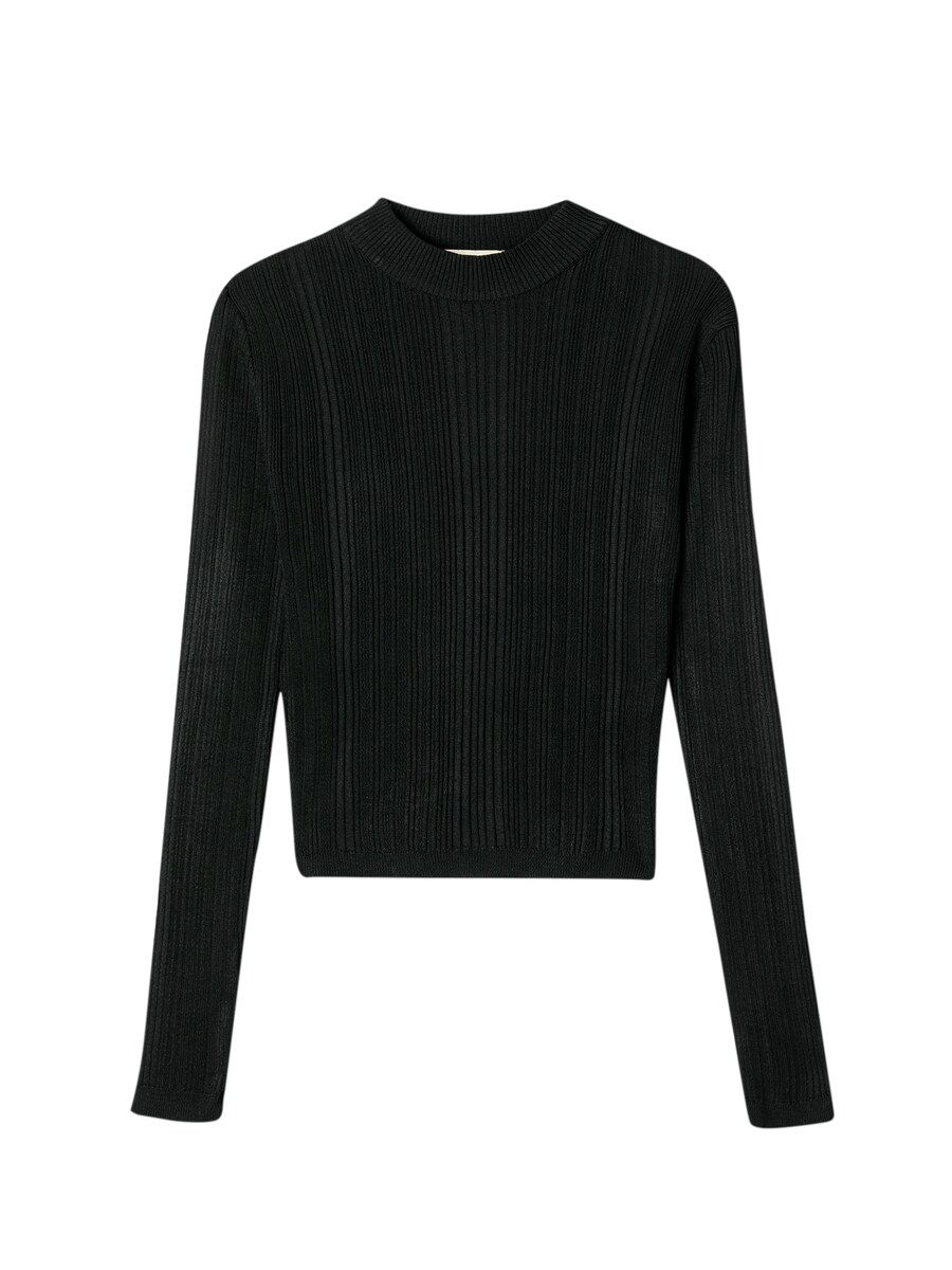 

Тонкий вязаный свитер Koton Sweater, черный