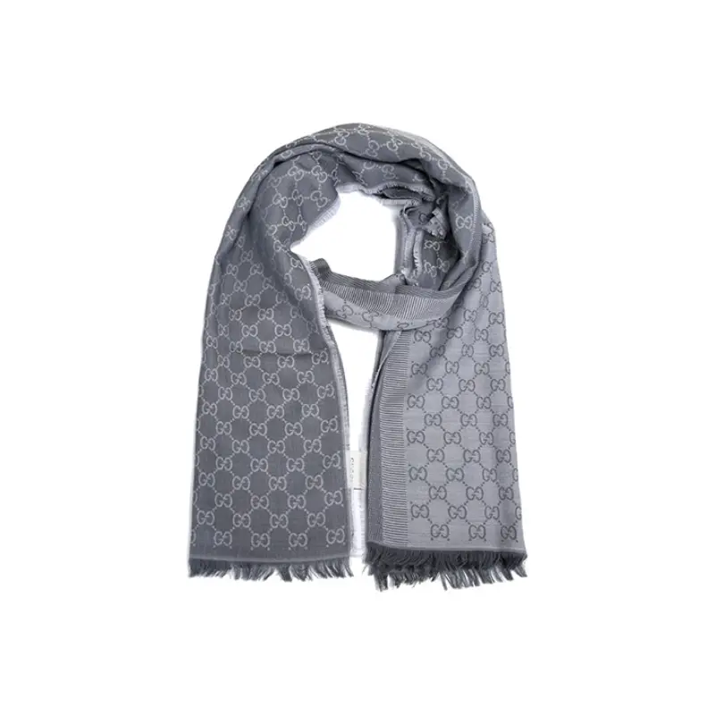 

GUCCI Вязаный шарф унисекс, Gray