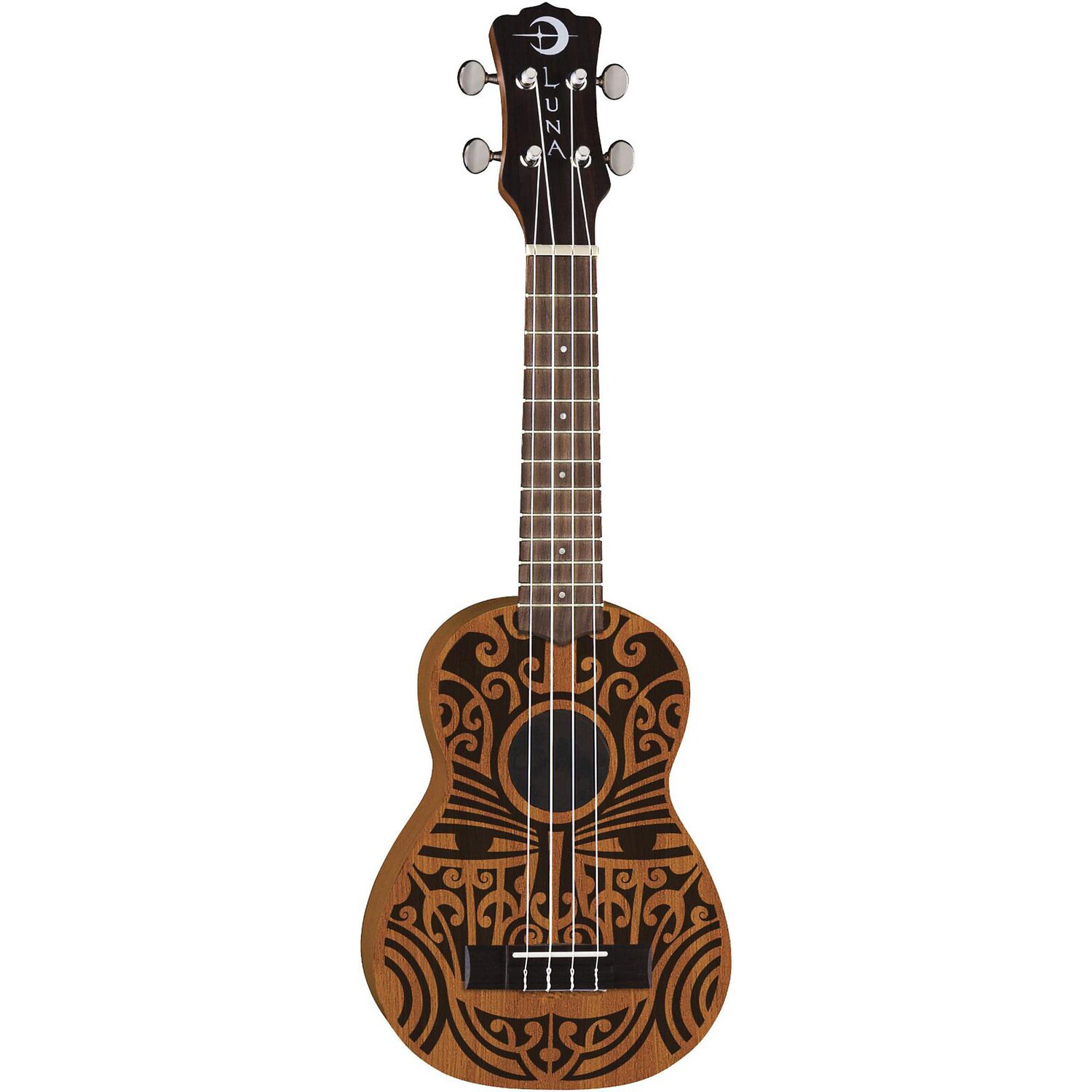 

Luna Guitars Tribal Soprano Гавайская гитара Satin Natural Not applicable