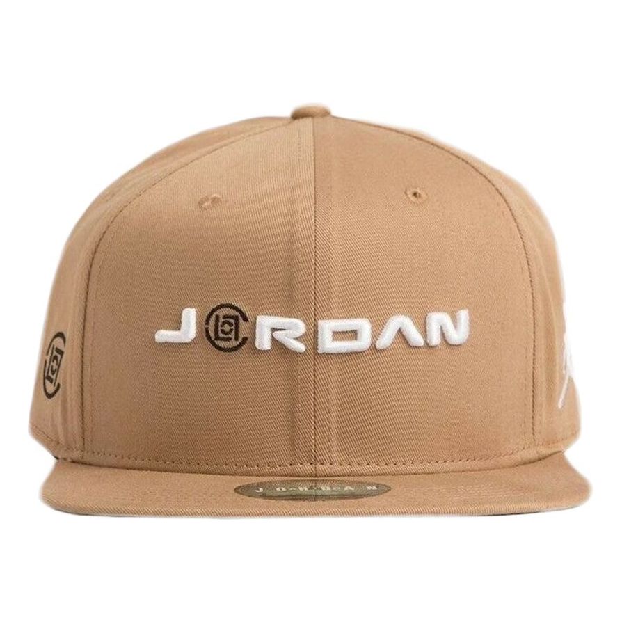 

Бейсболка Air Jordan x CLOT Pro Cap Snapback 'Tan', желто-коричневый